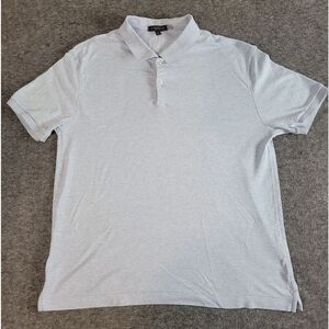 Banana Republic Luxury Touch Polo Shirt Men's Size L Light Blue